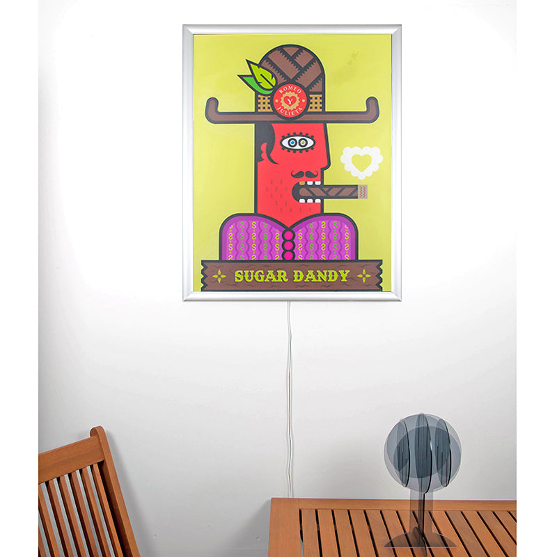 Romeo – Wandbild mit Beleuchtung