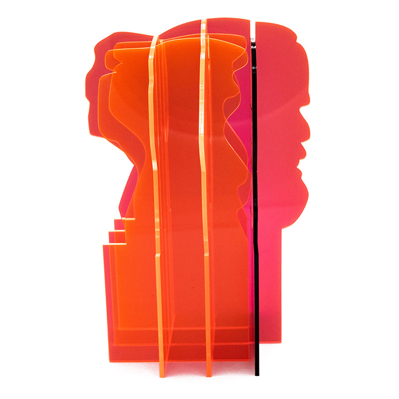 Carl X _Version I – Figur aus farbigen Acrylglas