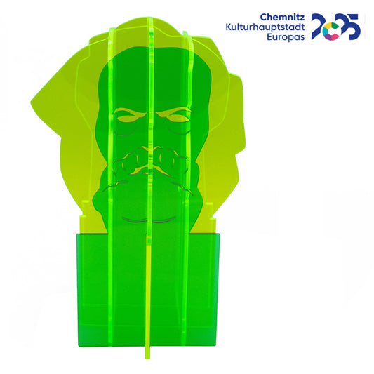 Carl X _Version IV – Figur aus farbigen Acrylglas