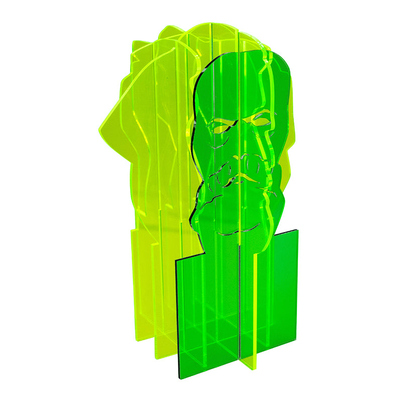 Carl X _Version IV – Figur aus farbigen Acrylglas