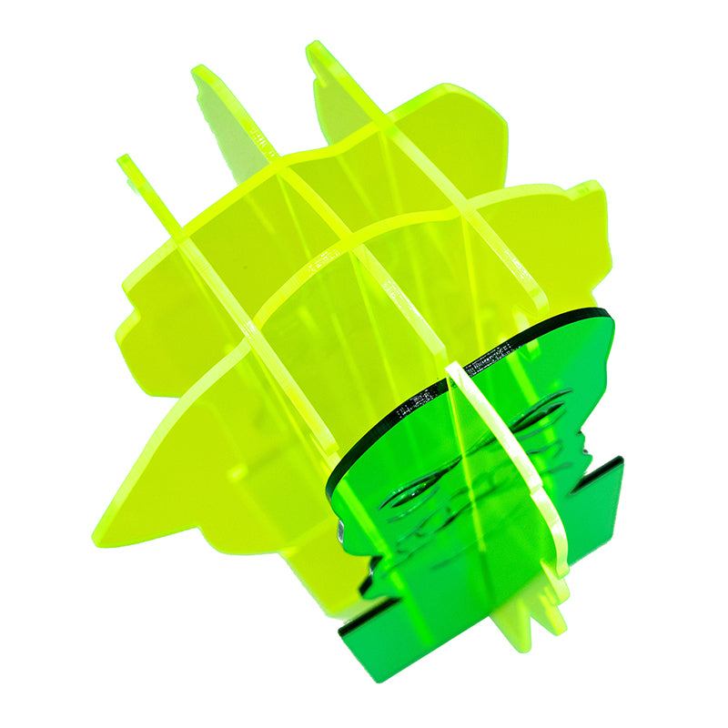 Carl X _Version IV – Figur aus farbigen Acrylglas