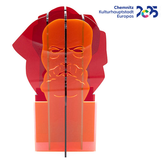 Carl X _Version III – Figur aus farbigen Acrylglas