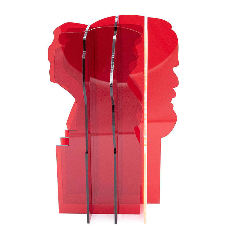 Carl X _Version III – Figur aus farbigen Acrylglas
