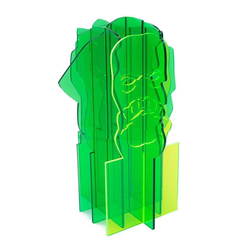 Carl X _Version II – Figur aus farbigen Acrylglas