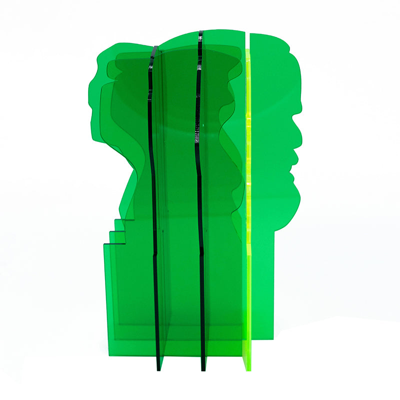 Carl X _Version II – Figur aus farbigen Acrylglas