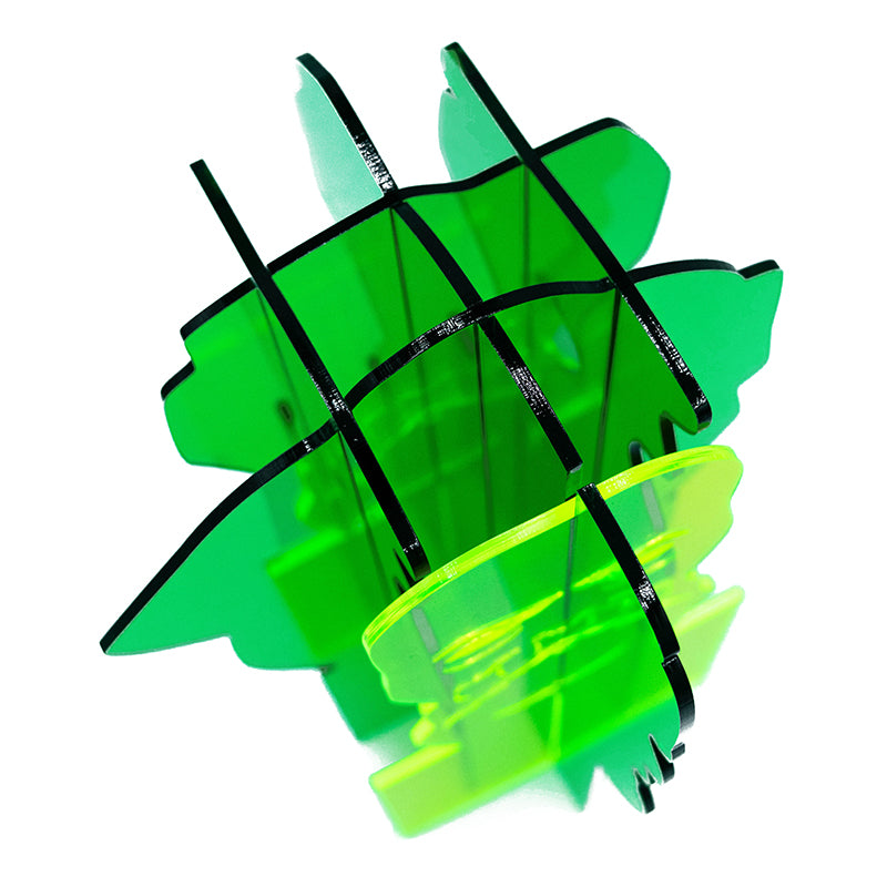 Carl X _Version II – Figur aus farbigen Acrylglas