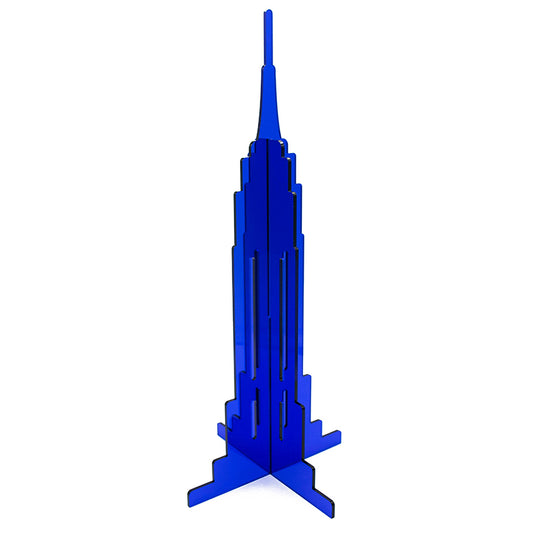 Empire State – Figur aus farbigen Acrylglas