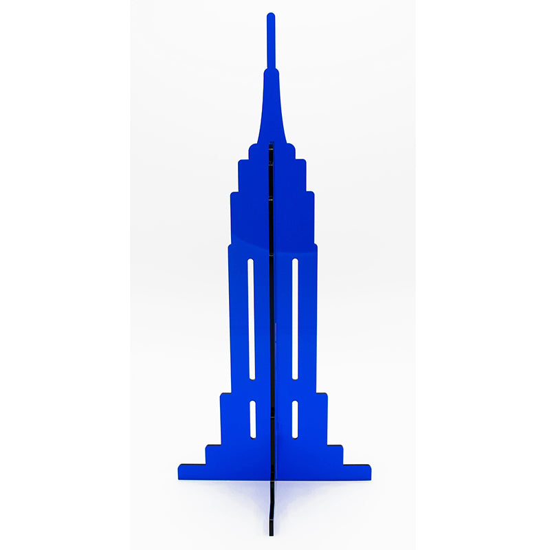 Empire State – Figur aus farbigen Acrylglas